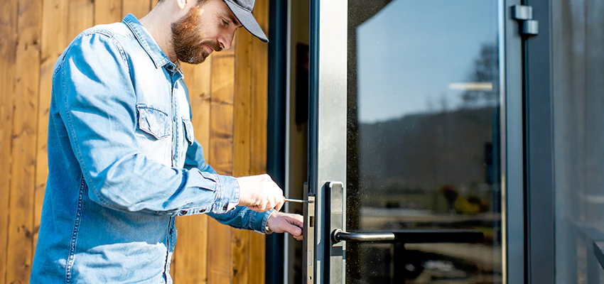 Frameless Glass Storefront Door Locks Replacement in Lawndale, CA